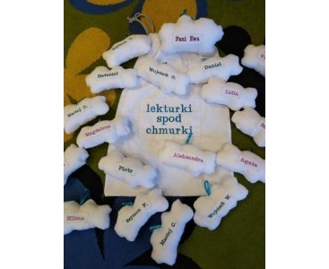 Chmurki z imionami dzieci - powiększ