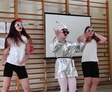 Ala, Aga i Wojtek - show na 100%! - powiększ