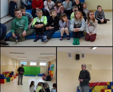 Dzień pierwszy półkolonii w PSP 4  - powiększ